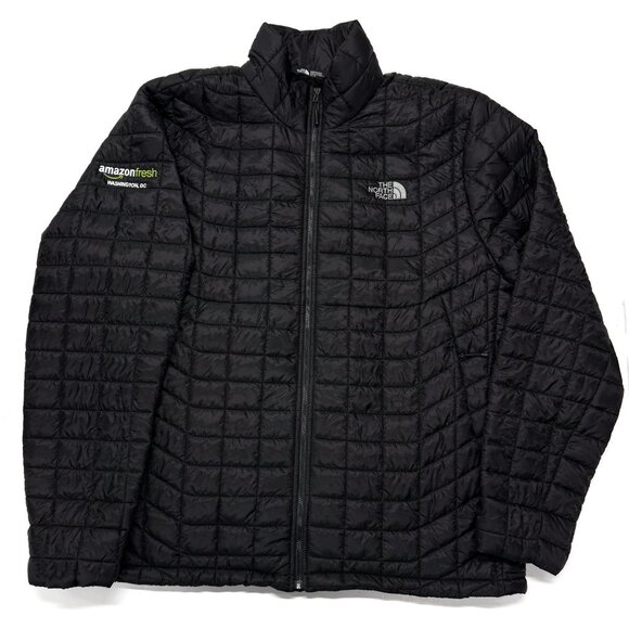 The North Face Thermoball Eco Puffer Jacket Mens XL Black Quilted Lightweight